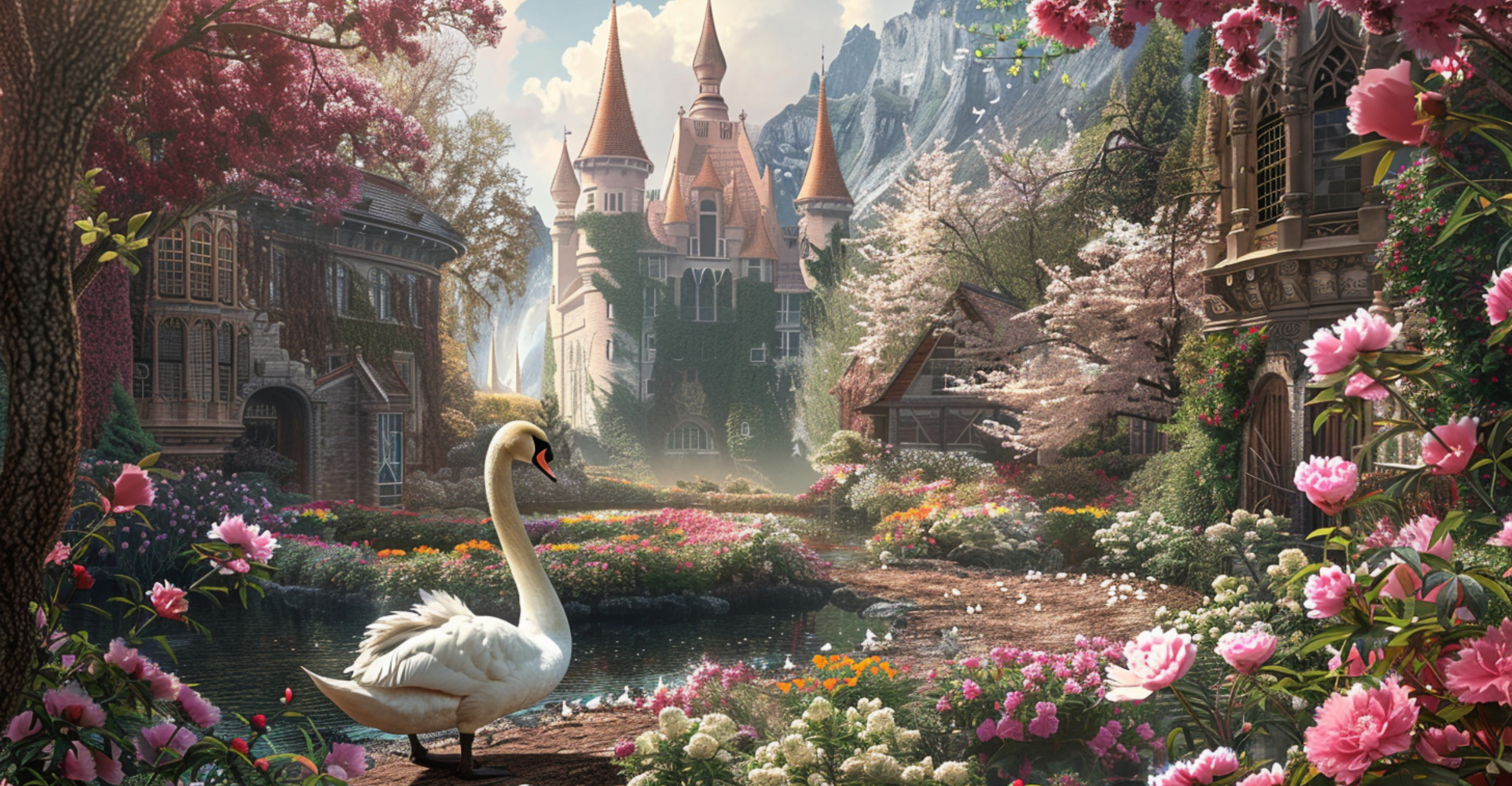 Serenity's Feathers video – dragon and swan